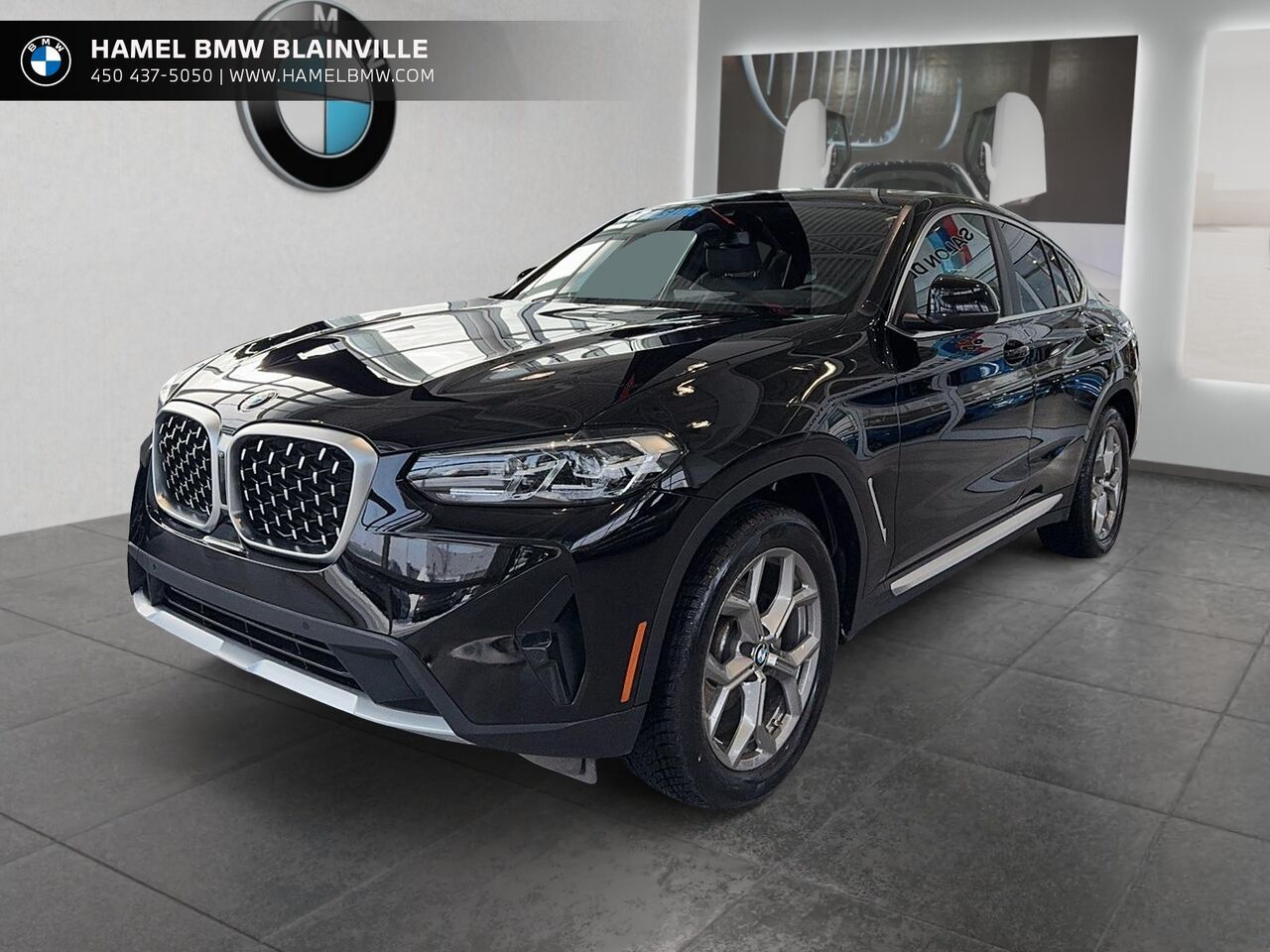 Black 2025 BMW X4 SUV / Crossover All-Wheel Drive Automatic