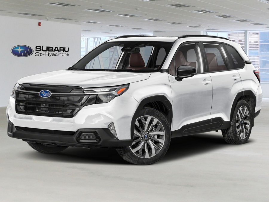 2026 SUBARU Forester PREMIER Crystal White Pearl