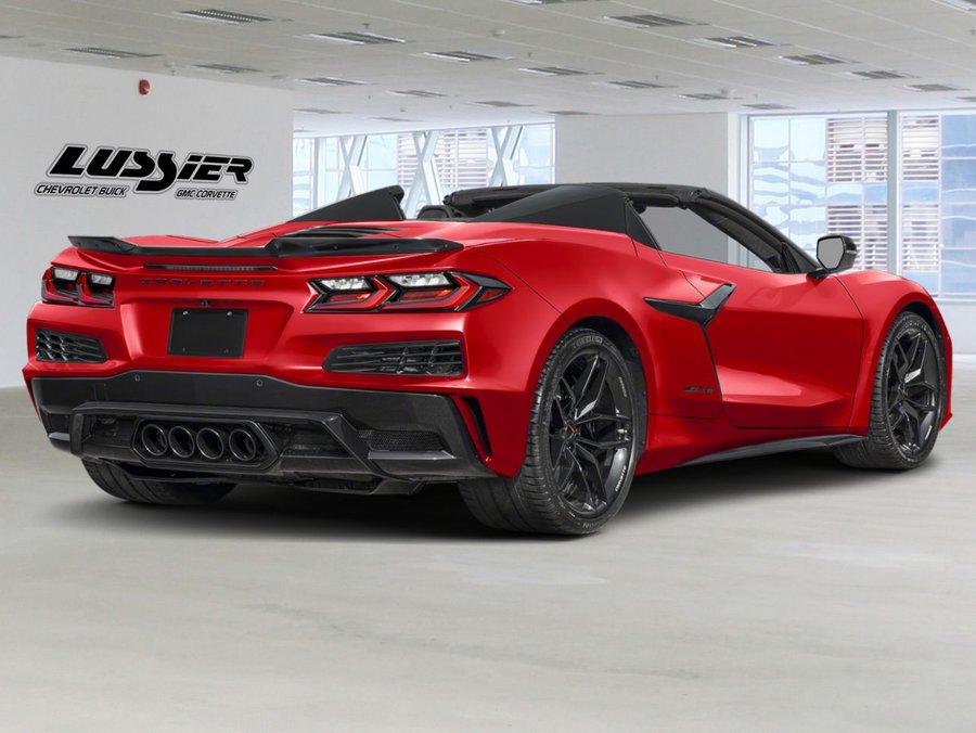 Chevrolet Corvette Z06 cabriolet 2 portes avec 3LZ 2025 Rouge flamme