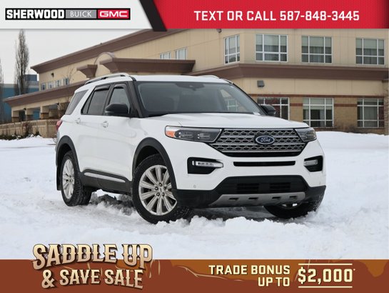 2020 Ford Explorer 2020 White