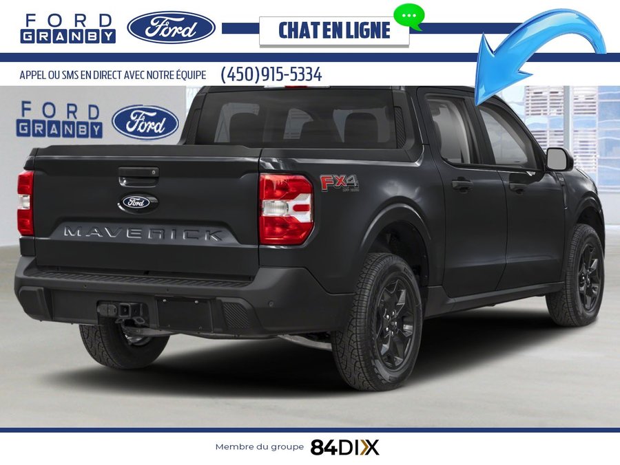 Ford Maverick XLT TI SuperCrew 2026 Noir ombre