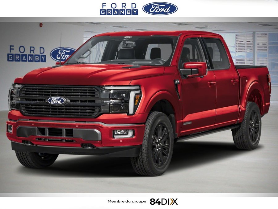 Ford F-150 Platinum SuperCrew 4RM caisse de 5,5 pi 2026 Rouge