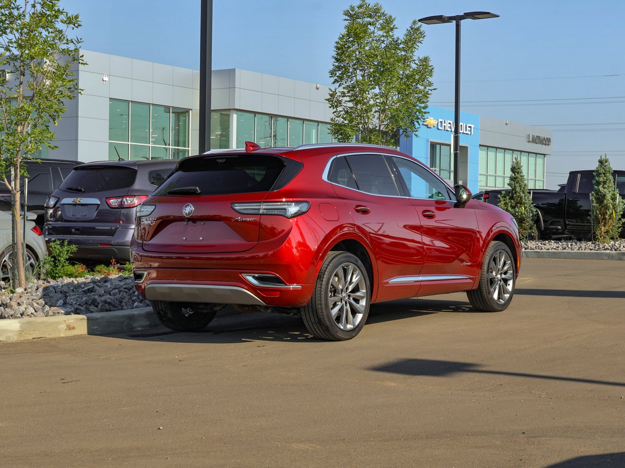 2022 Buick Envision AWD 4dr Avenir Red Sherwood Park - photo #7