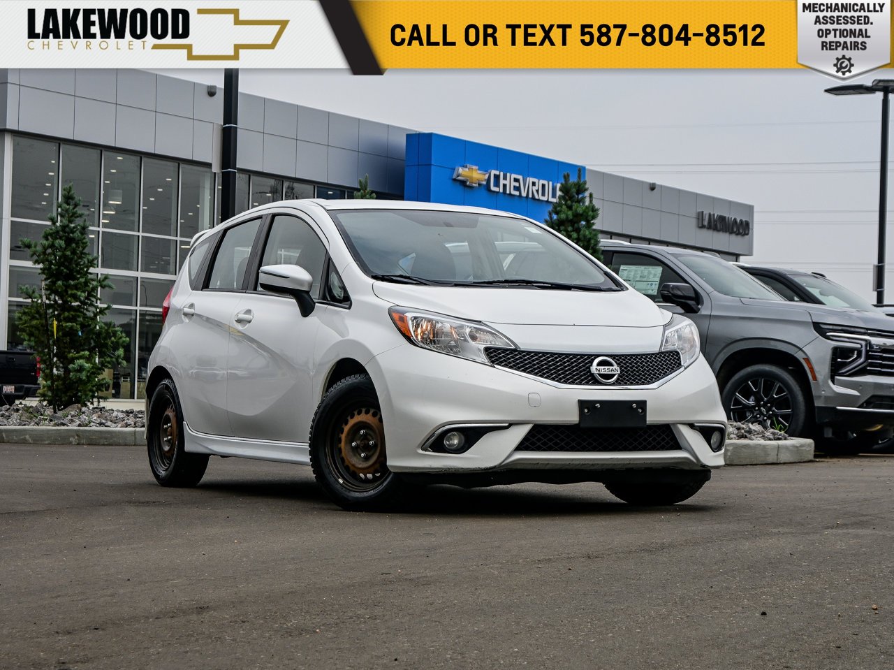 2016 Nissan Versa Note 5dr HB Auto 1.6 SR White Sherwood Park - photo #0