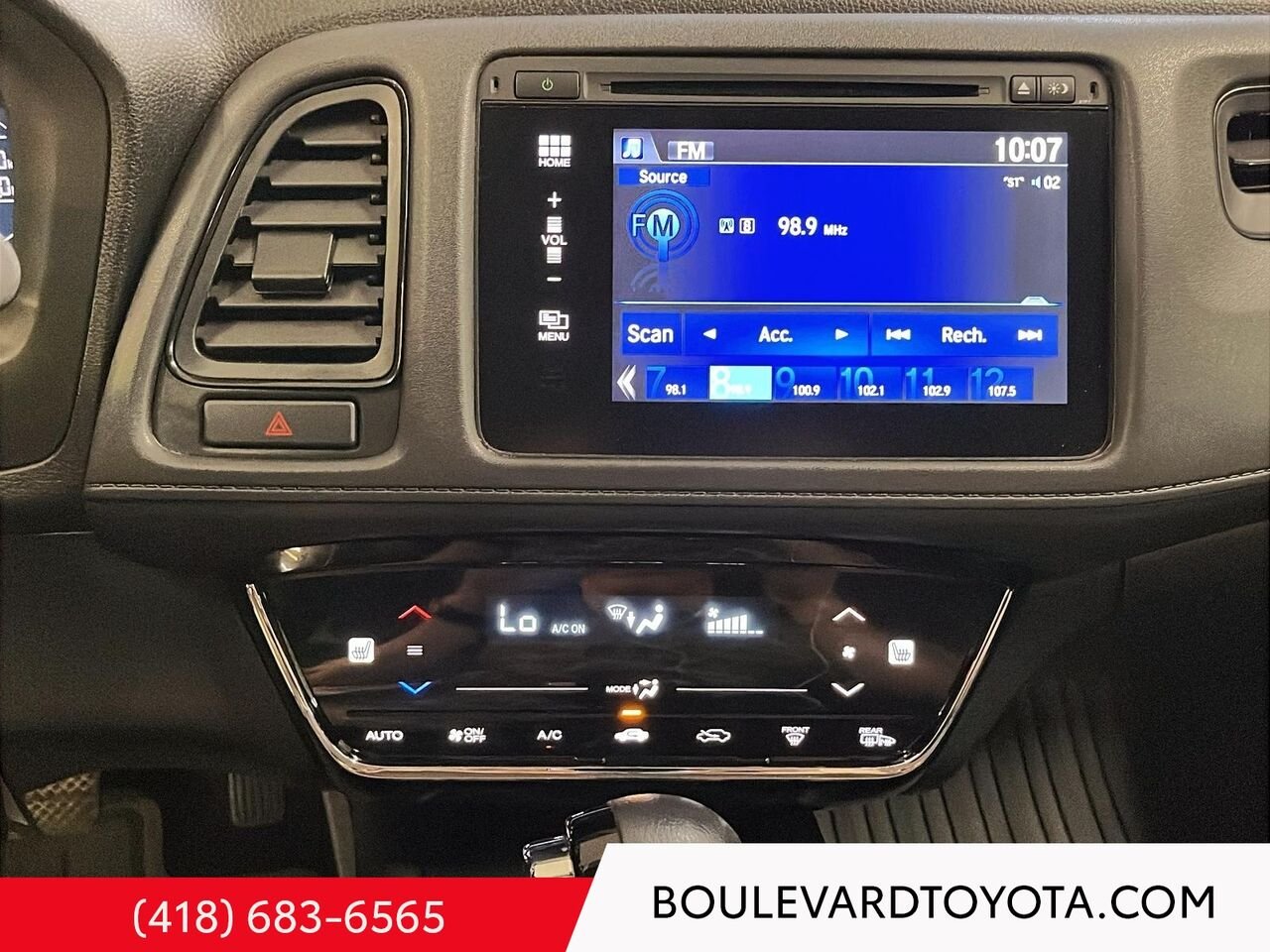 2018 Honda HR-V 100072B-81 | LX White Québec - photo #11