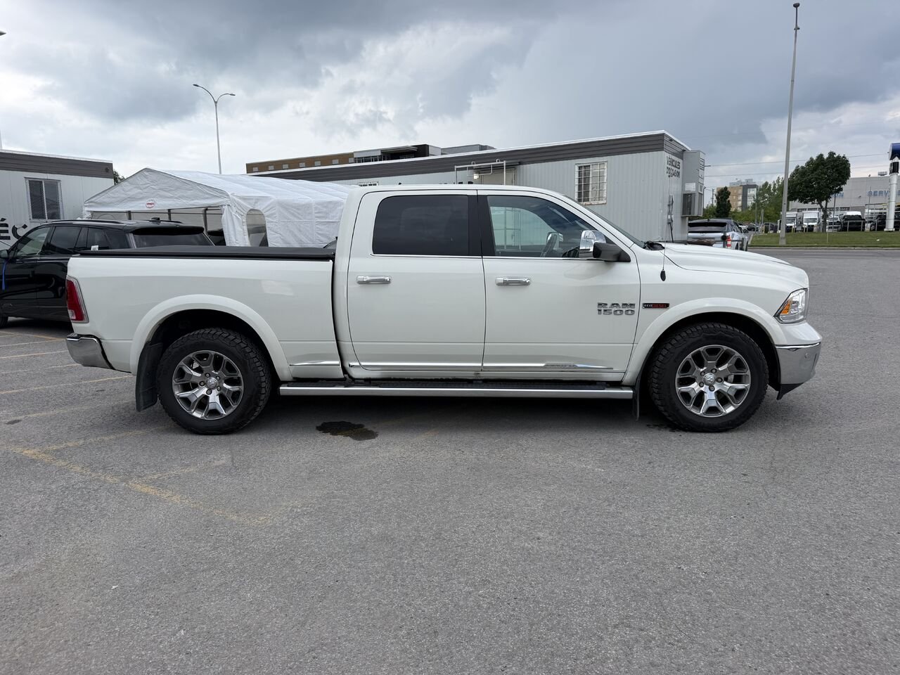 2018 Ram 1500 *DIESEL* LIMITED CREW CAB White Laval - photo #11