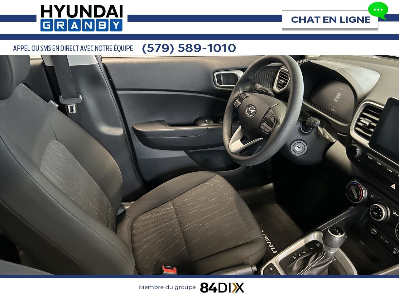 Hyundai Venue 2024 Noir Granby - photo #20