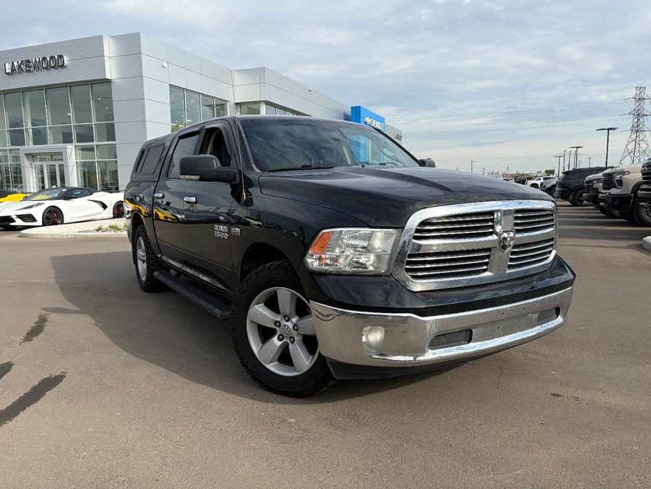 2017 Ram 1500 4WD Crew Cab 140.5 SLT Green Sherwood Park - photo #1