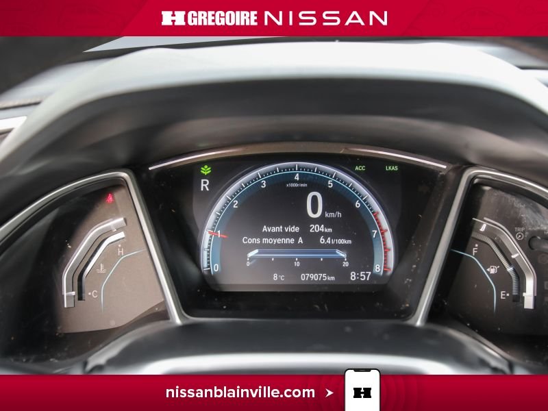 2018 Honda Civic Red Blainville - photo #15