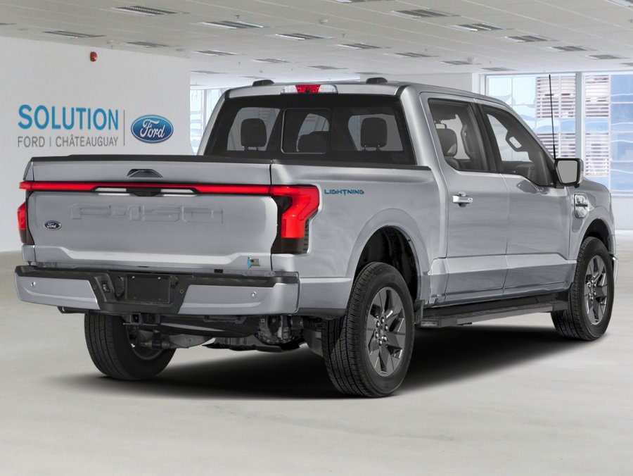 Ford F-150 Lightning 2025 Argent emblématique métallisé