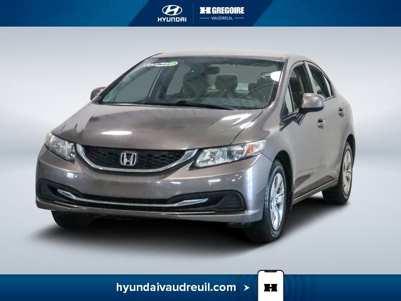 Honda Civic 2013 Gris Saint-Eustache - photo #4