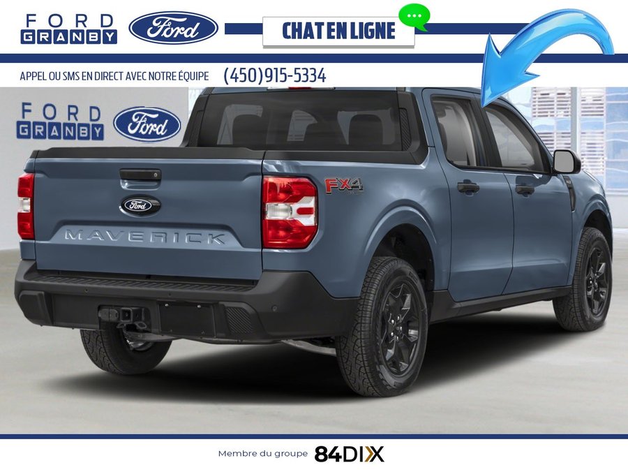 Ford Maverick XLT TI SuperCrew 2026 Gris azur métallisé trois couches