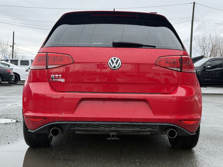 Volkswagen Golf GTI 2017 2017 Rouge