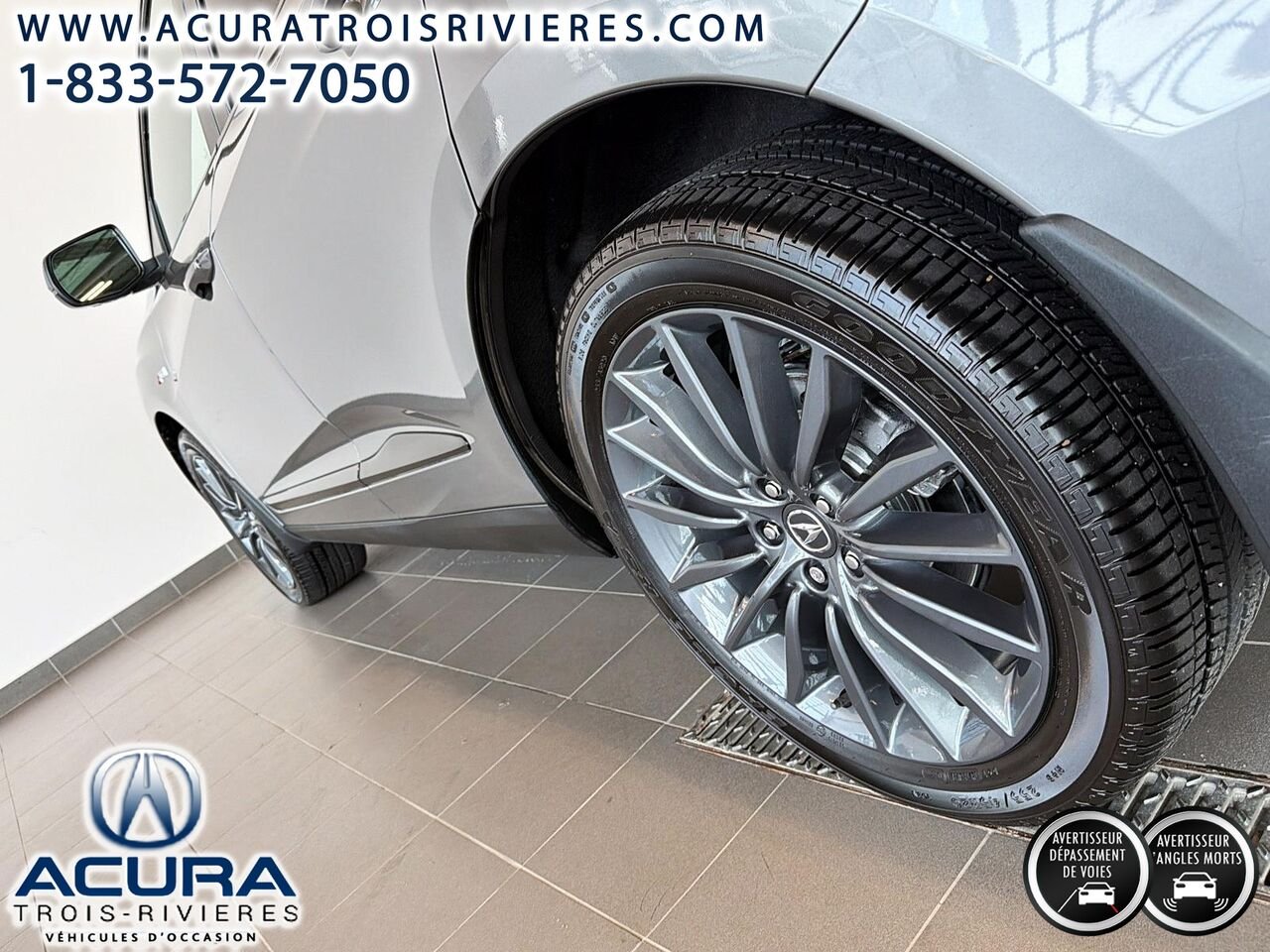 2023 Acura RDX PLATINUM, CAMÉRA 360, TOUT ÉQUIPÉ Grey Trois-Rivières - photo #9