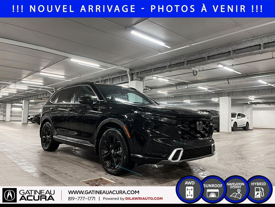 Honda CR-V hybride *** UN PROPRIO + CLEAN CARFAX *** 2024 Noir