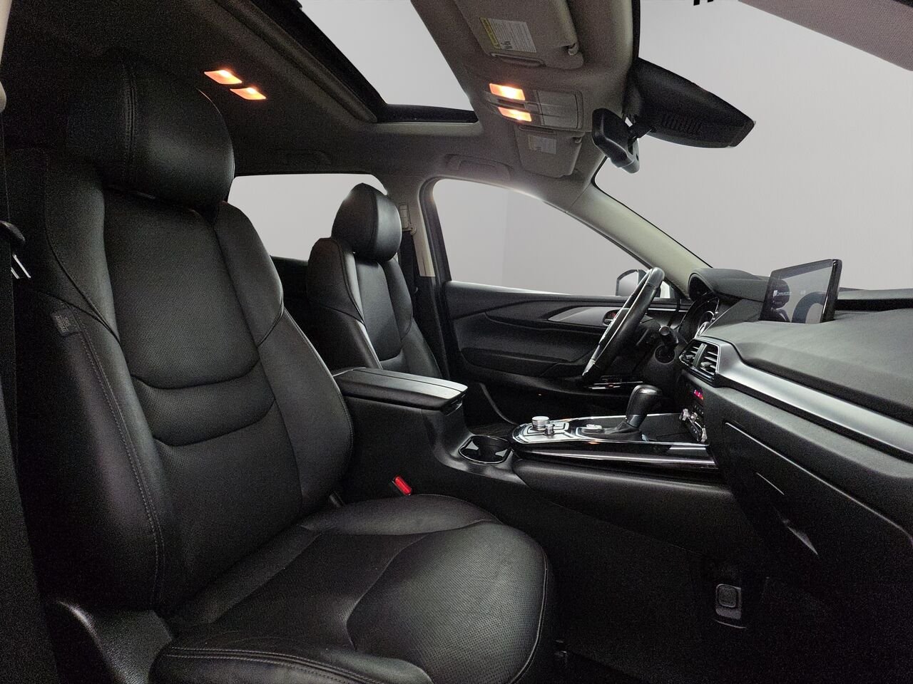 Mazda CX-9 GS-L TI, 7 passagers, Apple carplay, Toit ouvrant, volant chauffant 2023 Blanc Val-David - photo #17