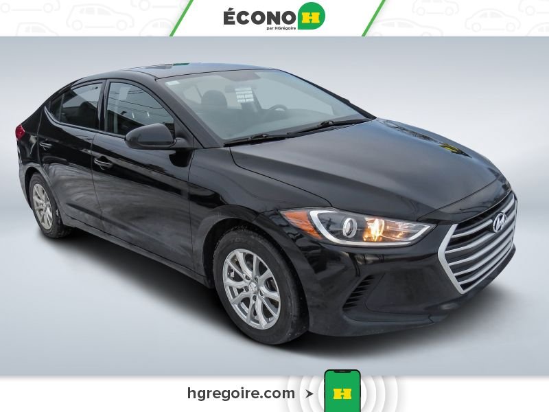 2017 Hyundai Elantra Black Blainville - photo #0