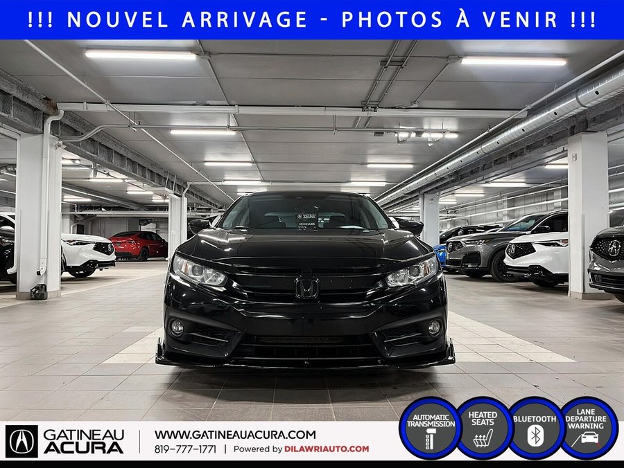 Honda Civic ***CLEAN CARFAX*** 2018 Noir