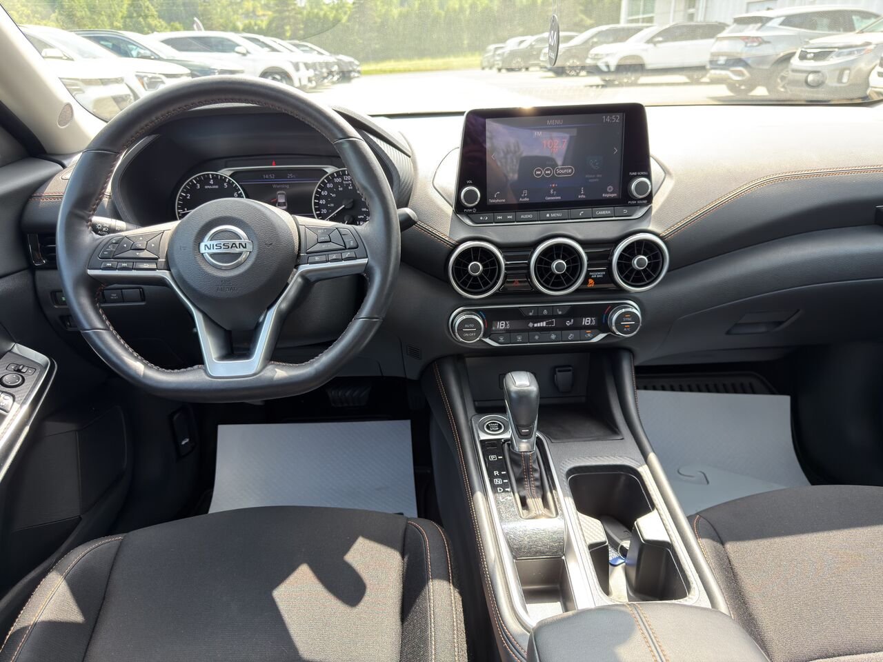 Nissan Sentra 2021 Gris Thetford Mines - photo #15