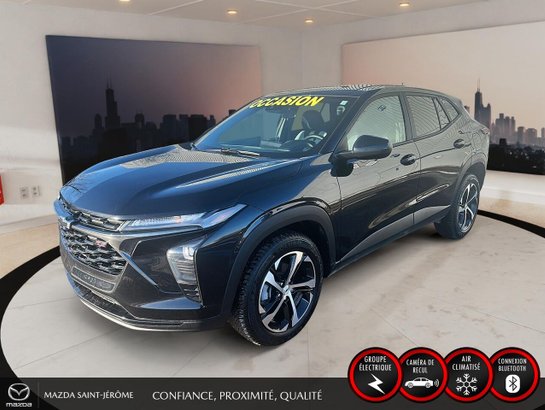 Chevrolet Trax RS1 | AUTOMATIQUE | CAM DE RECUL | MAGS 2024 Noir