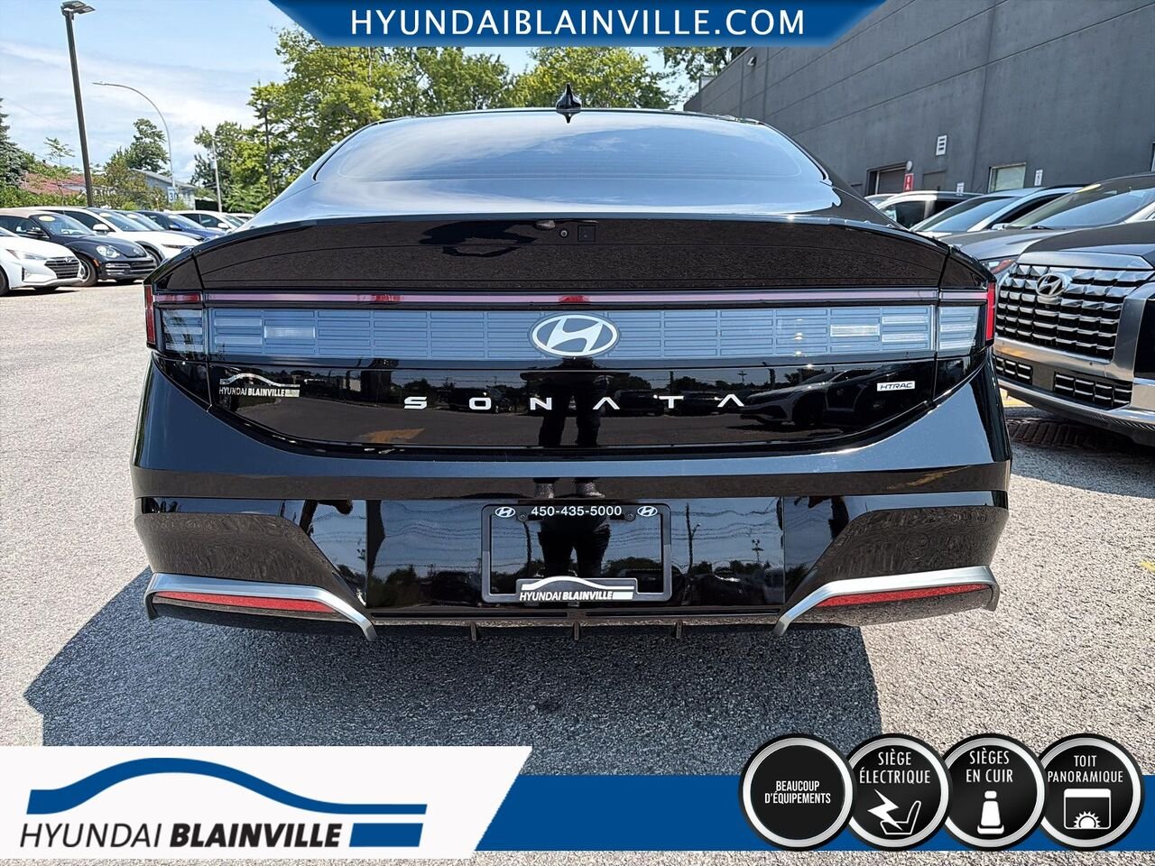 Hyundai Sonata 2025 Noir Blainville - photo #4