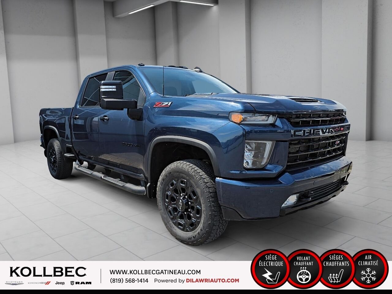 CHEVROLET SILVERADO 2500HD 26461 | LT Z71 CrewCab 4x4 2023 Bleu Gatineau - photo #12