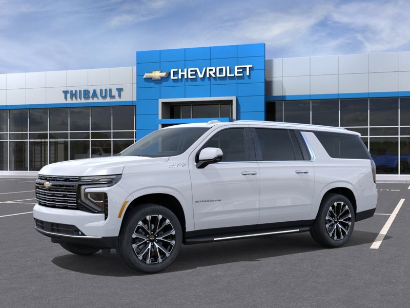 CHEVROLET Suburban High Country 4 portes 4RM 2026 BLANC POLAIRE, TRIPLE COUCHE