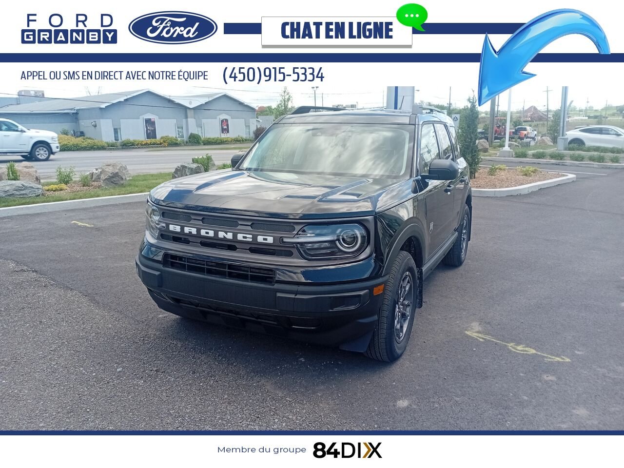 Ford BRONCO SPORT 2024 Noir Granby - photo #0