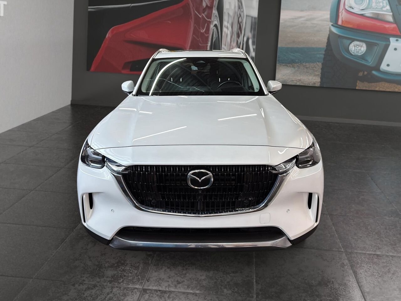 2024 MAZDA CX-90 HYBRIDE LÉGER GT White Saint-Hyacinthe - photo #1