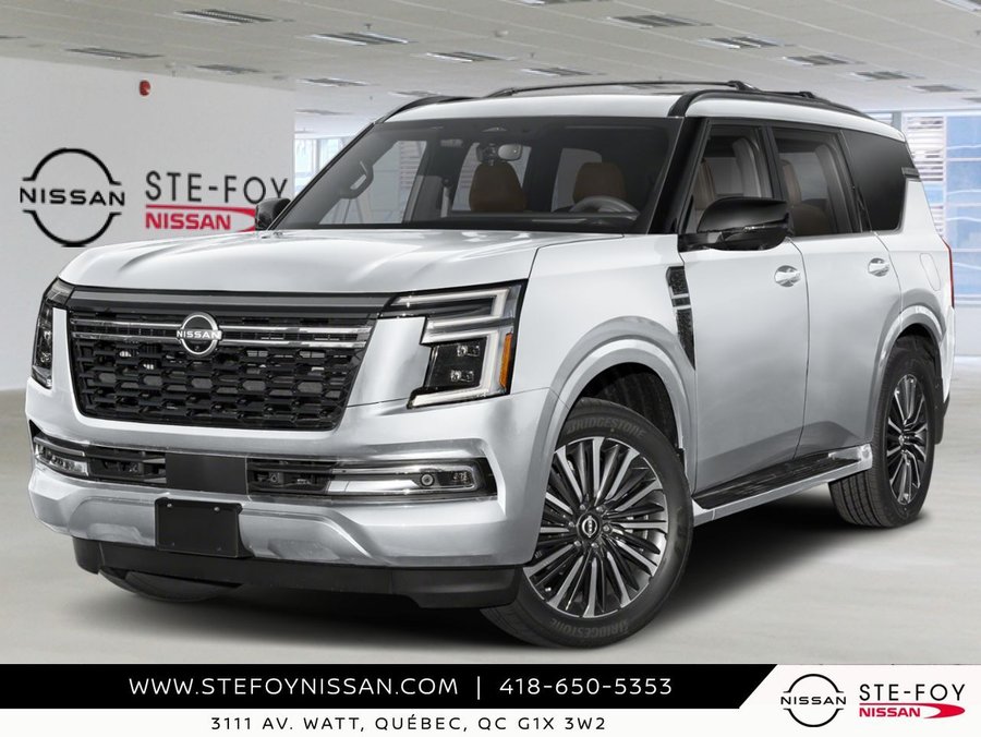2026 NISSAN Armada 2026 Everest White Pearl Tricoat