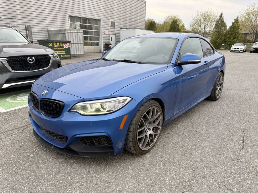 BMW Série 2 2016 2016 Bleu