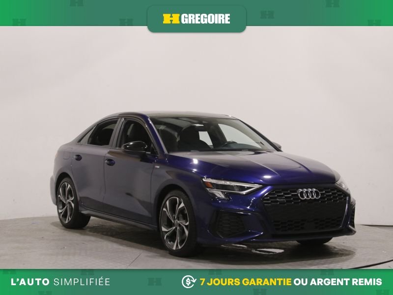2023 Audi A3 Blue Blainville - photo #0