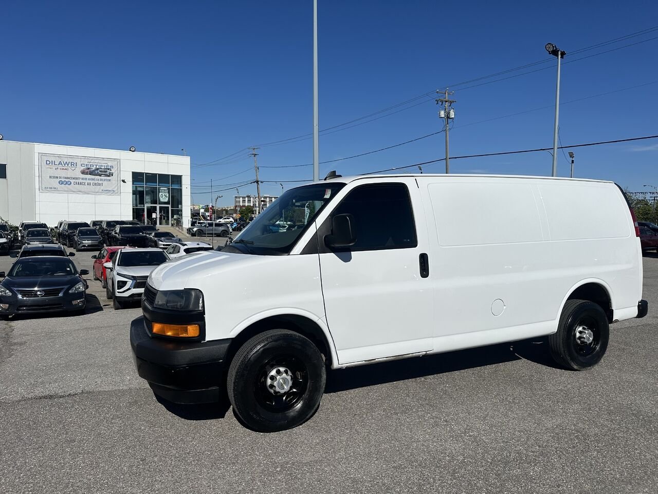 CHEVROLET EXPRESS G2500 Traction arrière 2500 135 po 2022 Blanc Gatineau - photo #18