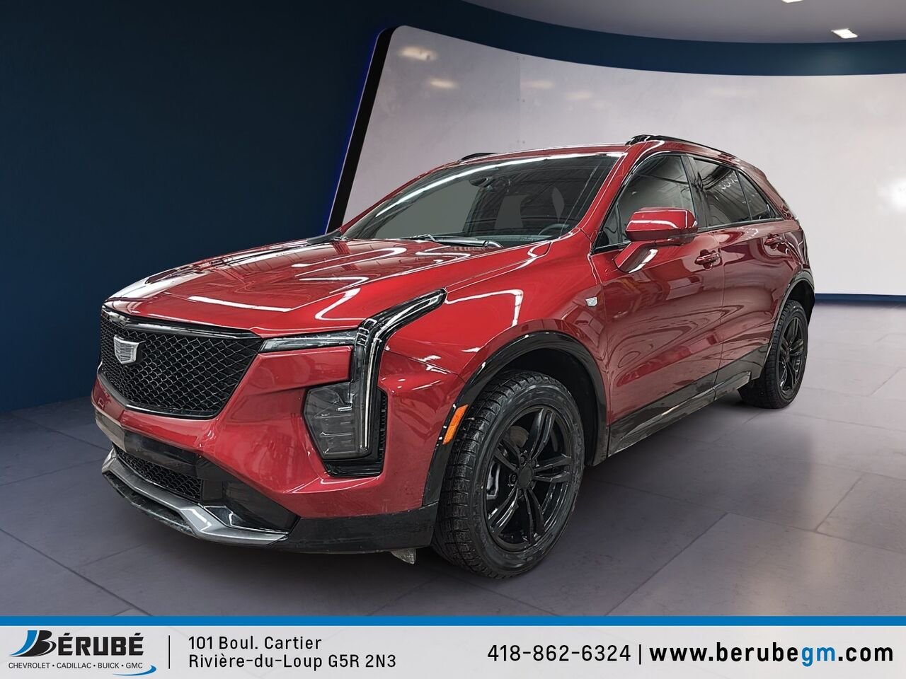 2025 CADILLAC XT4 SPORT AWD Traction intégrale, 4 portes Sport Red Rivière-du-Loup - photo #0