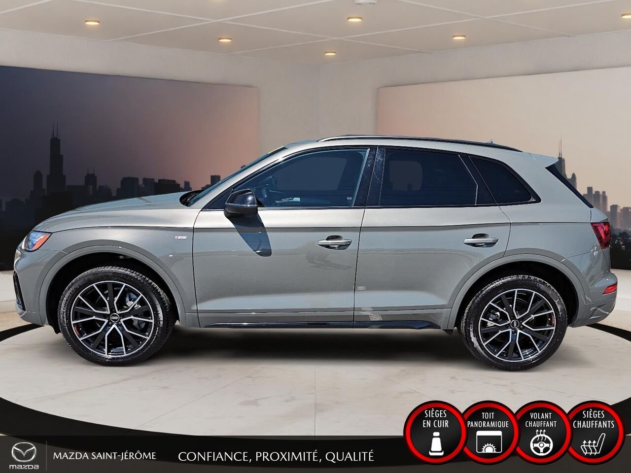 2023 Audi Q5 Progressiv 45 TFSI quattro Grey Saint-Jérôme - photo #10