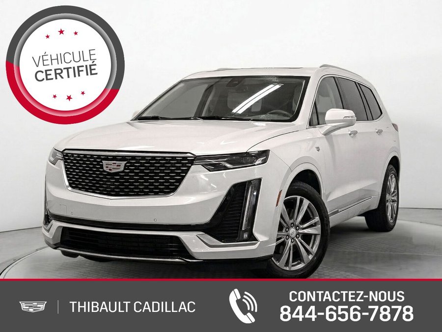 Cadillac XT6 AWD Premium Luxury 7 Places 8 Roues 2022 Blanc