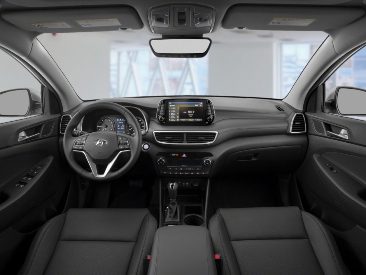 2021 HYUNDAI TUCSON PREFERRED SUN & LEATHER Black Gatineau - photo #8