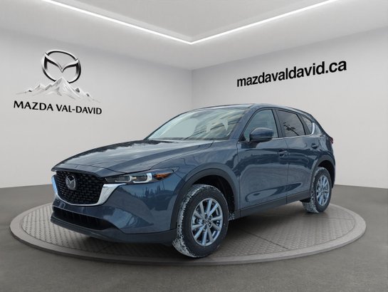 Mazda CX-5 Gs, awd, sièges, volant et rétroviseurs chauffants, hayon électrique 2025 Gris polymétal métallisé