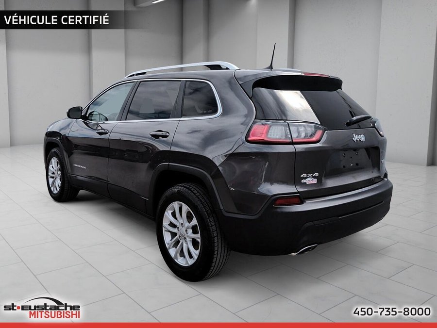 Jeep Cherokee North 4x4-V6-SIÈGES ET VOLANT CHAUFFANTS-BLUETOOTH 2019 Gris