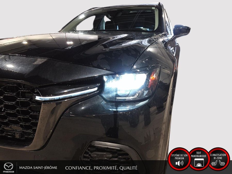 2025 Mazda CX-70 hybride léger GT | TOIT OUVRANT | CUIR | Black