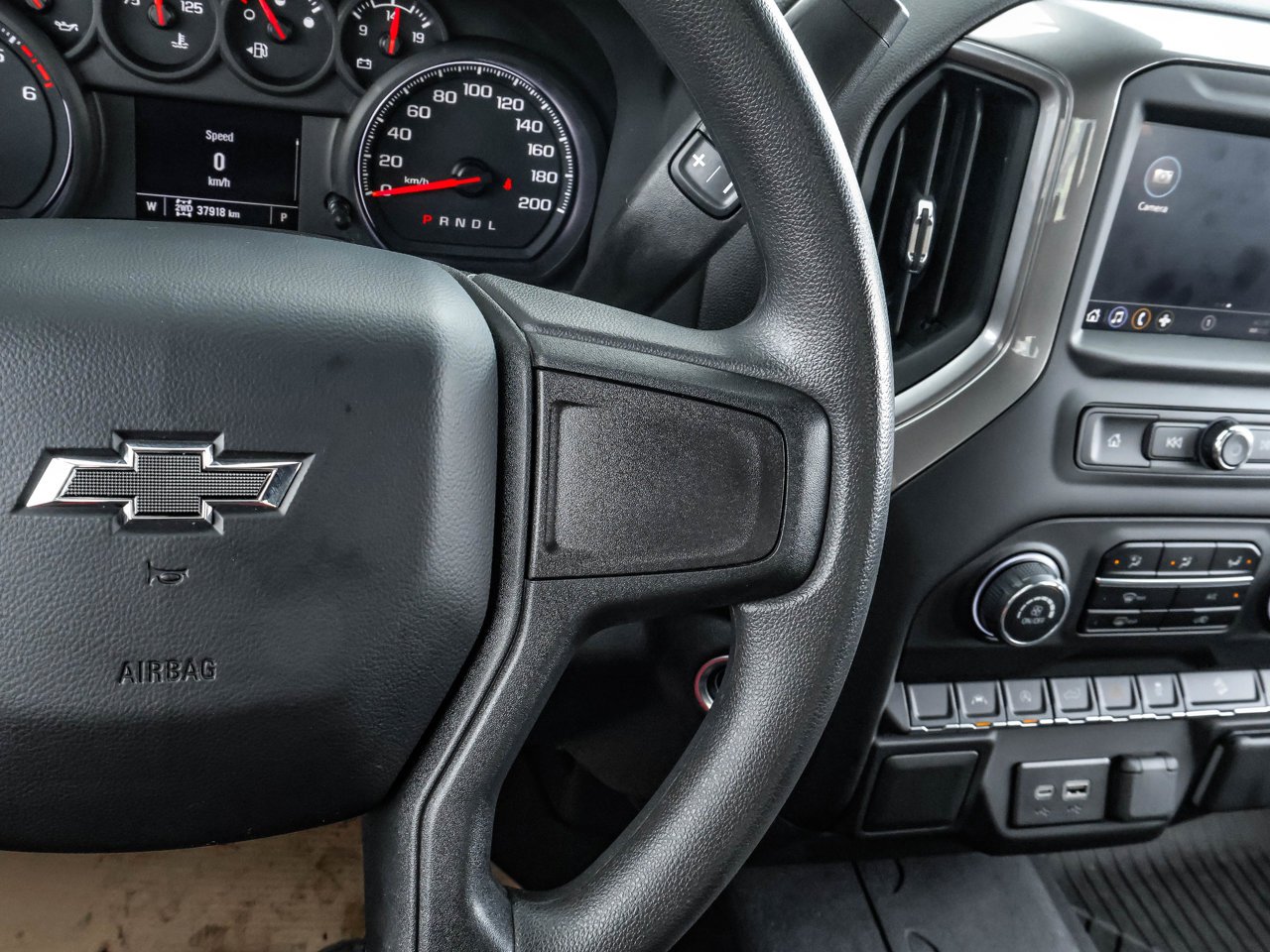 2024 Chevrolet Silverado 1500 4WD Crew Cab 147 Custom Trail Boss Black Sherwood Park - photo #23