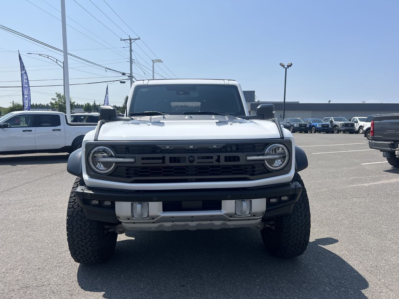 Ford Bronco 2025 Blanc Oxford Montmagny - photo #9
