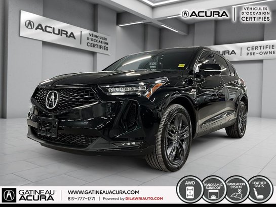 Acura RDX *** UN PROPRIO + CLEAN CARFAX *** 2024 Noir