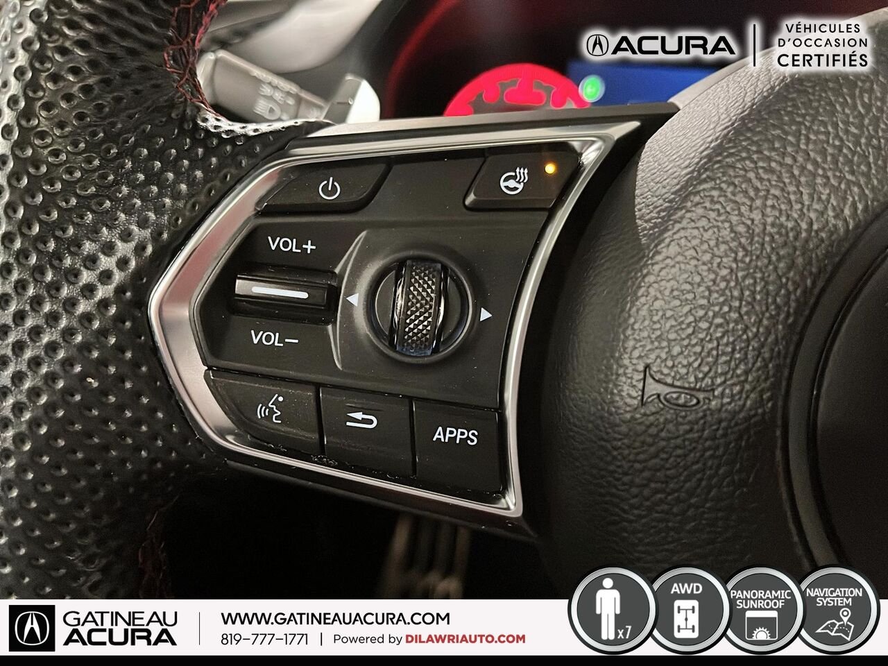 2023 Acura RDX A-Spec SH-AWD Black Gatineau - photo #9