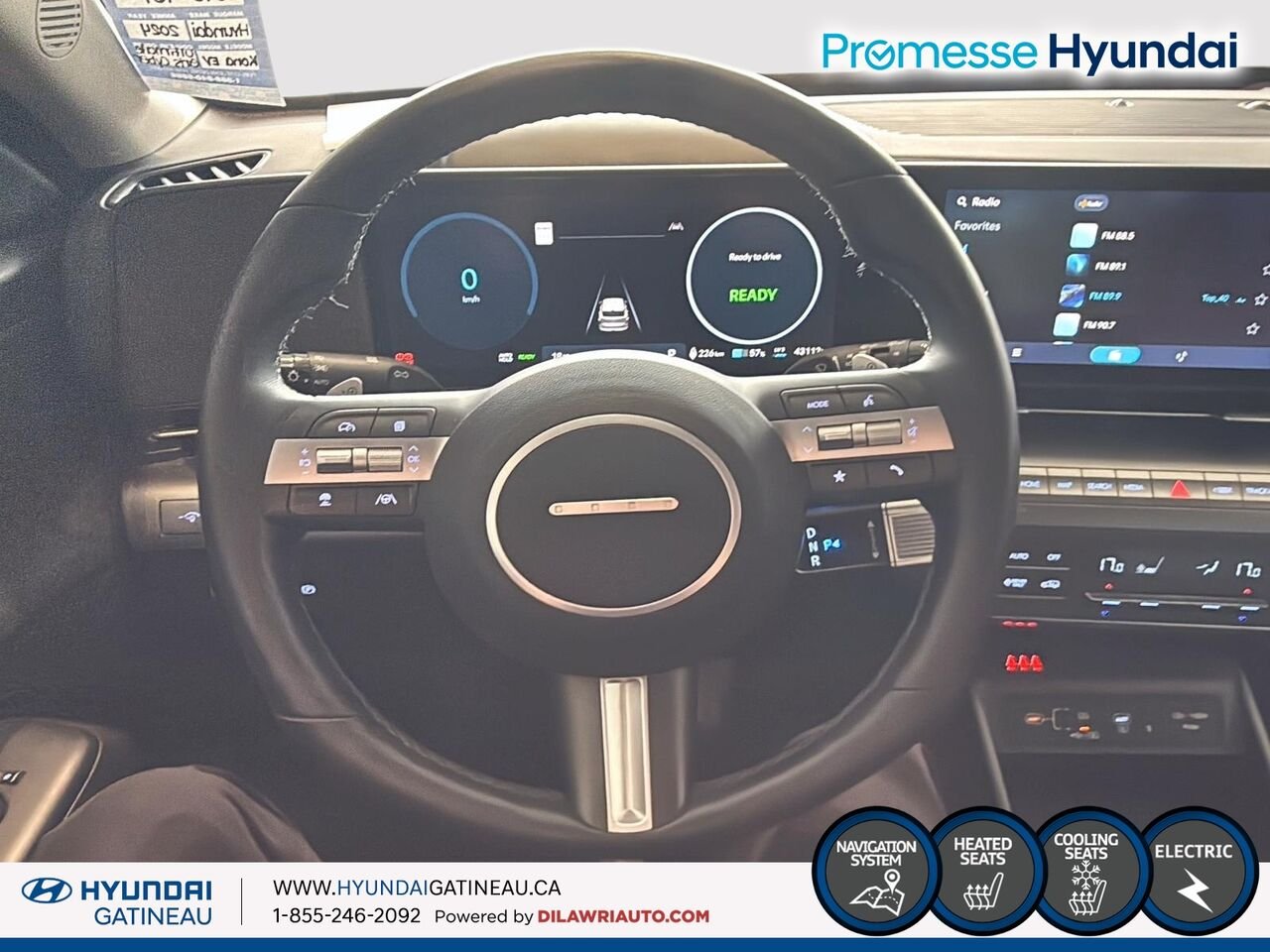 2024 Hyundai Kona Electric Grey Gatineau - photo #9