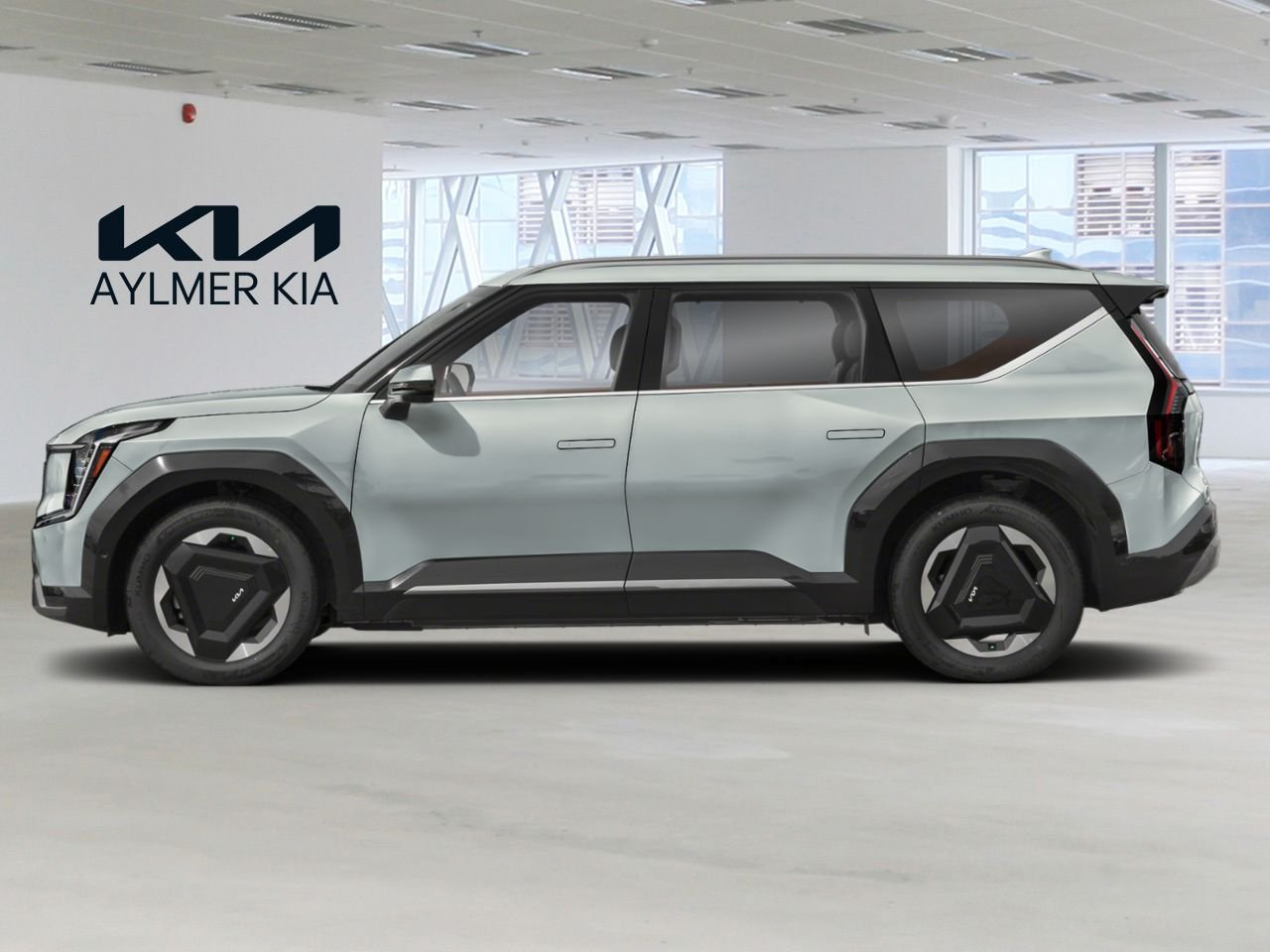 2026 KIA EV9 Ivory Silver Gatineau - photo #2