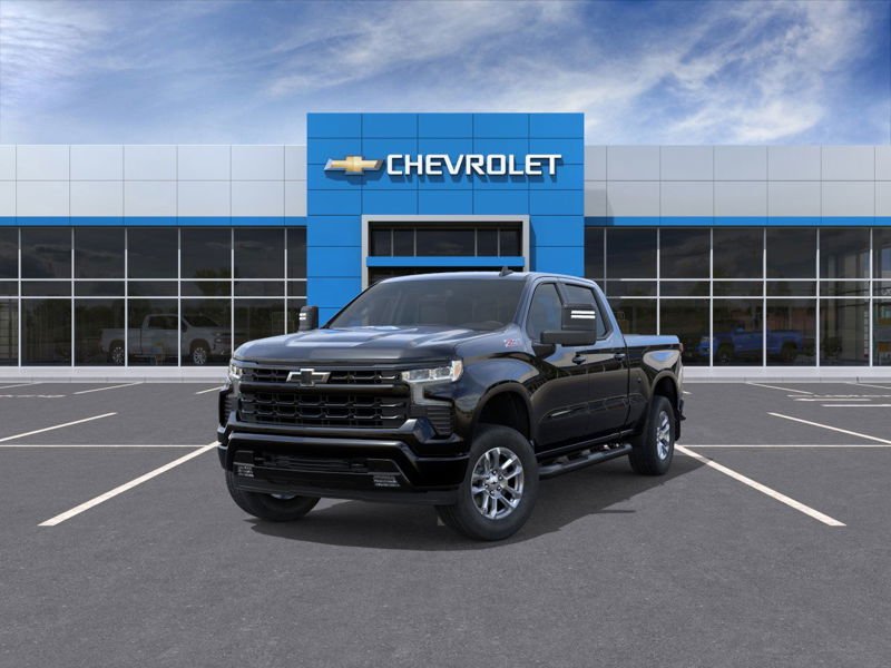 CHEVROLET Silverado 1500 K1500 SILVERADO CREW CAB RST STD/BOX (1SP) 2026 NOIR Rivière-du-Loup - photo #0
