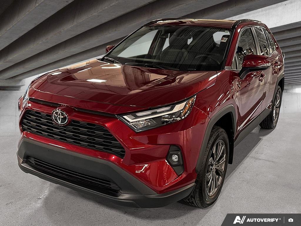 2025 Toyota RAV4 2601786A | Hybrid XLE Red Edmonton - photo #0