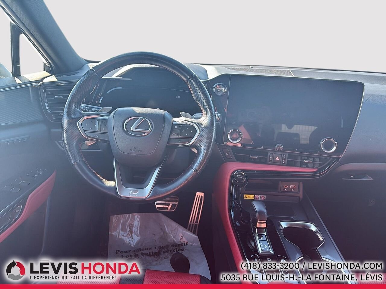 Lexus NX 450H+ F Sport 3 AWD NX 450h+ TI 2022 Blanc Lévis - photo #17