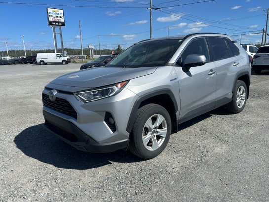 Toyota RAV4 XLE hybride 2019 2019 Argent